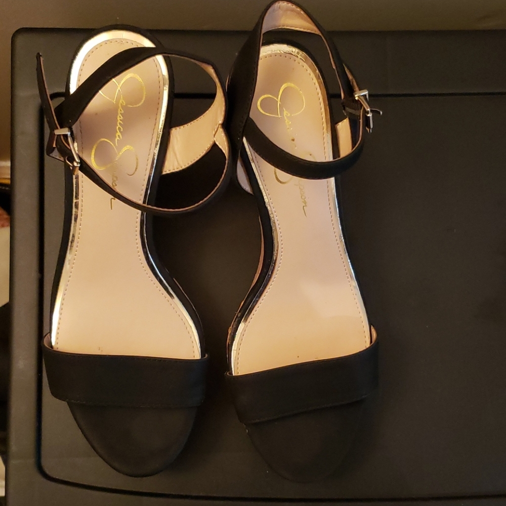 Jessica Simpson platform wedges